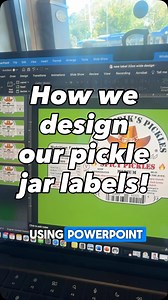 10K views | Do you like the way these labels are coming out? & Who knew one day i’d be designing pickle jar labels using the tools i learned to pitch clients for multi million dollar interest rate derivative hedges. | Uncle Ediks Pickles | Facebook