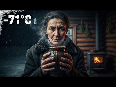 This 50 Year Old Woman Lives Alone at -71°C — Her Fish Sauce Will Shock You#siberia #survivalstory
