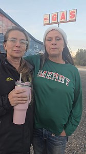 Concho, AZ December 20, 2025 The Christmas train gathered at the Jiffy Store this chilly evening with a goal: Deliver toys to children who would otherwise not have them if it were not for these volunteers. Directed by Danielle Trepanier and Allen Shouse the caravan went to the Concho lake for its first drop off. | Kareena Maxwell