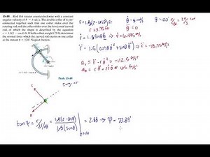 Problem 13-89 Dynamics Hibbeler 13th (Chapter 13) Engineering Dynamics