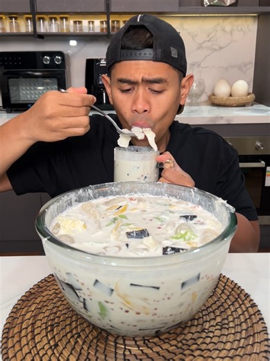 Inspirasi Menu bukaan yang enak banget!! Es Teler Ngopi Jelly✨👌 #nutrijellkayaseratkayamanfaat