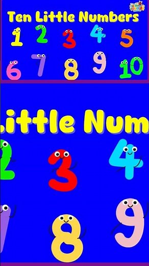 Ten Little Numbers | Songs For KIDS | Best Toddler Learning