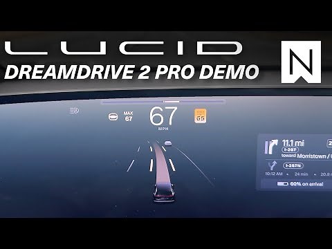 Lucid Gravity DreamDrive Pro 2 Explained | Full Settings Walkthrough + Real World Driving Demo