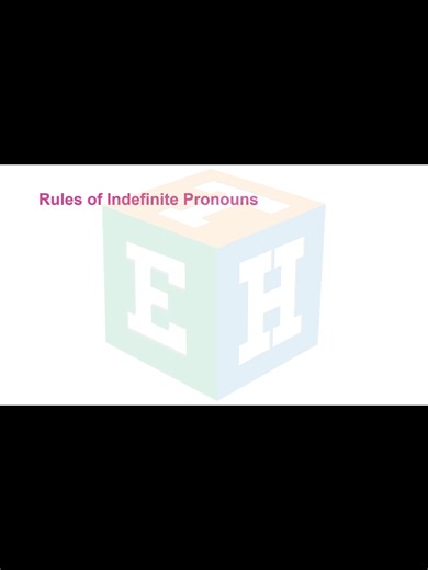 Rules of Indefinite Pronoun #indefinitepronouns #indefinitepronoun #WhatIsIndefinitePronoun #EnglishMadeEasy #TikTokTeacher #EnglishGrammar #GrammarLesson #indefinite #GrammarTok #LearnEnglish #Interrogative #EducationalContent #StudySmart #GrammarExplained #GrammarTeacher #GrammarForBeginners #GrammarTips #EnglishLesson #englishlessons #learnenglish