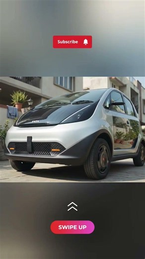 Tata Nano EV 2.0 ⚡ India's Smallest Electric Car? | Nano EV 2026 #Shorts #nano #nanocar
