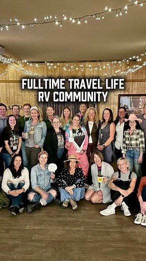 What do you imagine a full-time traveling community to be like? For us, it’s one of the best parts of this lifestyle. We all understand how hard it can be at times — and that’s what makes it so strong. When someone’s in need, we rally together. When someone has a win, we all celebrate. It’s a group of people from every corner of the country (and beyond) coming together to build a life filled with adventure, connection, and purpose. This is what community looks like on the road. #rvlife #rvliving