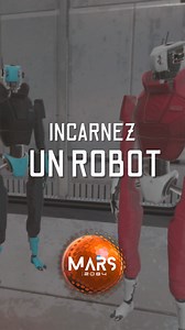 𝗥𝗲́𝘃𝗲𝗶𝗹𝗹𝗲𝘇-𝘃𝗼𝘂𝘀 𝘀𝘂𝗿 𝗠𝗮𝗿𝘀 𝗲𝘁 𝗶𝗻𝗰𝗮𝗿𝗻𝗲𝘇 𝘂𝗻 𝗿𝗼𝗯𝗼𝘁 ! 🤖 Bienvenue dans “Mars : 2084”, notre nouvelle expérience en ligne alliant spatial, immersion et pédagogie au sein d’un métavers ! 🎮🌠 Explorez les thématiques scientifiques que représentent les missions spatiales grâce à cette expérience développée en collaboration avec Roland Lehoucq, astrophysicien. 🌖 ⏰Premier chapitre disponible le 29/03 👥1 - 4 joueurs 🕹️PC / Smartphone / Casque VR #Mars2084 #MoisXR #me