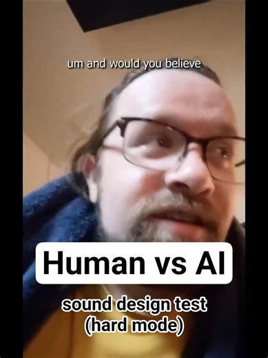 Human vs AI sound design test (hard difficulty XD)