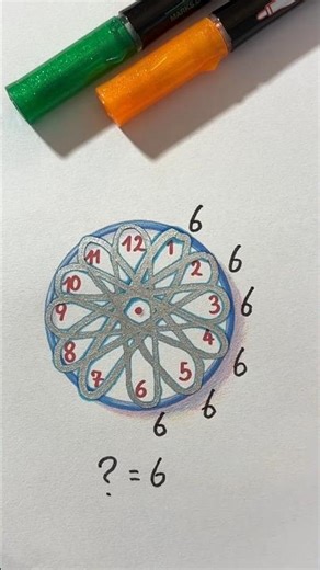 Math problems in a clock #fun #math #thinking #unexpected