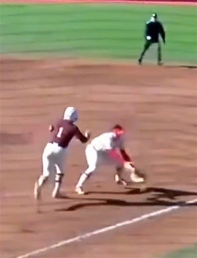 Runner’s Interference or Clean Play?! 😳😱 #softball #softballlife #baseball #baseballlife #umpire #drama #sports #explorepage #fypシ | Tucker Wolfgang