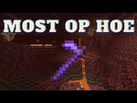 How to Get the Most OP Hoe in Minecraft