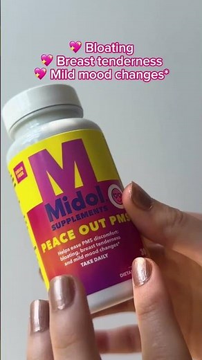 NEW Midol® Supplements Peace Out PMS