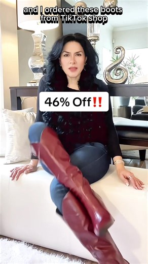 🥰 For the season change, these amazing women’s boots are on sale! They’re 46% off, from $53.69 to just $28.99. 😱#boots #fashionableboots #womenboots #highkneeboots #elegantboots #trendyboots #tiktokshopjumpstart #TikTokShopSpringGlowUp #ttsdelightnow #SpotlightFinds #tiktokshopping
