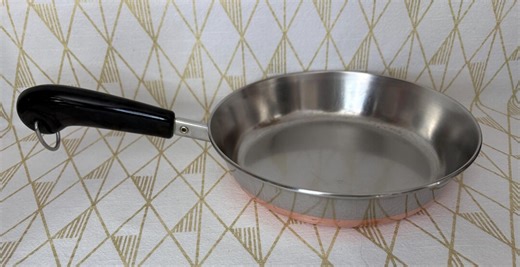 Vintage Revere Ware 8 Inch Quart Copper Bottom Frying Pan 1801 - Etsy