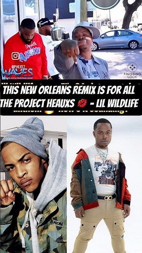 This New Orleans Remix Is For All The Project Hoes 💋 | Lil Wildlife #ti #micdrop