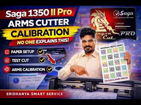 🔥 Saga 1350 II Pro ARMS Servo Motor | How To Do Scanner Sensor Calibration Rare Tech Knowledge