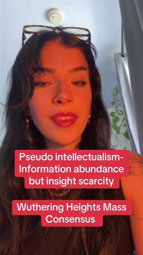 All conclusions and no method #pseudointellectualism #wutheringheights #literature #sociology