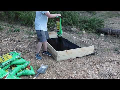 How to Build an Easy Raised Garden Bed (Cheap Cedar Fence Board DIY)