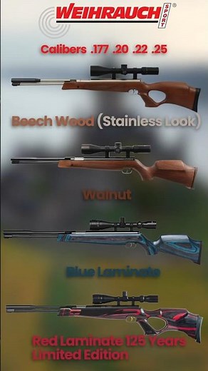 Weihrauch HW97K Options! Review coming soon!