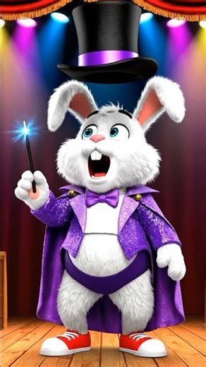 “Barry the Magician Gone Wrong 🎩😂 | Funniest Bunny Magic Show Ever!”
