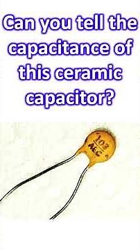 Can you tell the capacitance of this ceramic capacitor?