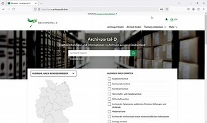 Archivportal-D: Wie findet ihr das richtige Archiv?
