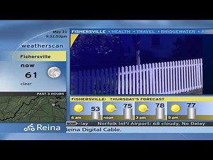 Weatherscan intellistar simulator | Fishersville VA | 5/31/2023