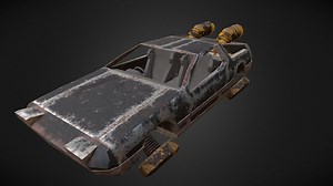 Hover Car - 3D model by Sam Spain (@samspain)