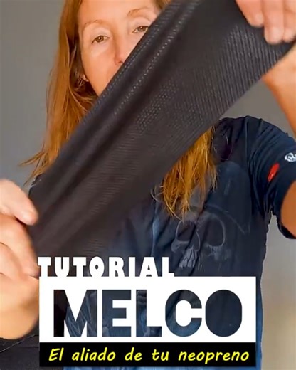MELCO, tu aliado para REPARAR y REFORZAR tu NEOPRENO de barranquismo, surf o buceo.