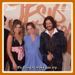 20K views · 1K reactions | Join us TONIGHT at 6pm CT on Facebook for the JESUS REVOLUTION Red Carpet Watch Party! Hear directly from the cast and crew—and get your questions answered by team JR as we count down the days until our theatrical release! Who’s pumped? ‍♀️ | Jesus Revolution | Facebook