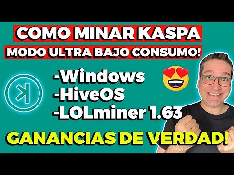 COMO MINAR KASPA MODO BAJO CONSUMO PARA NVIDIA