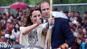 WATCH: Princess Kate Goes Katniss in a Traditional Kira – Find Out if She Hit Her Mark!