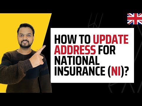 How to update Address for National Insurance Online | Step by Step Process Explained | Job in UK