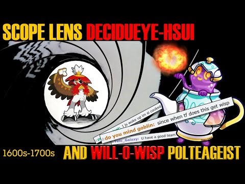 SCOPE LENS Decidueye-H and SUPER BULK Polteageist SHOCK OU!