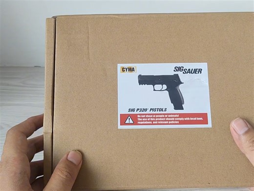 司马外贸版p320？？？开箱测评