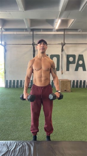 Db front raise + db lateral raise