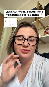 Agora é a melhor época pra se preparar para buscar um novo emprego. Entenda👆🏼 #mentoriadecarreira #entrevistadeemprego #vagas #curriculo #emprego #trabalho #profissoes #enfermagem #tecnico #pedagogia #clt #farmaceutica #engenharia #logistica #cpa20 #bancario #advogado #direito | Aline Santos