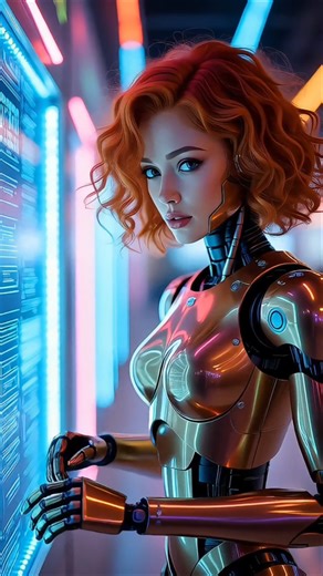 Meet the Red-Haired Robot: Humanoid charm powered by AI