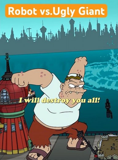Robot vs. Ugly Giant