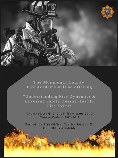 The program is designed for firefighters and fire officers to help them understand the dynamics of a working fire. Effective communication and recognition of hostile fire events is crucial for ensuring safety on the fireground. Many topics will be covered in an interactive learning environment, including: 👉Fire Chemistry 👉Reading Smoke 👉Flow Paths 👉Rollover 👉Flashover 👉Black Fire 👉Water Mapping 👉Thermal Rebound 👉Vent Point Ignition 👉Smoke Explosions 👉BLEVE (Boiling Liquid Expanding Va