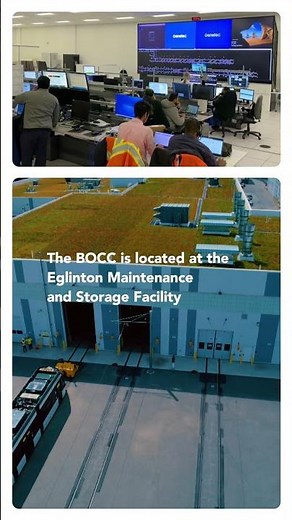 The back-up operations control centre for the Eglinton Crosstown LRT #crosstown #torontotransit