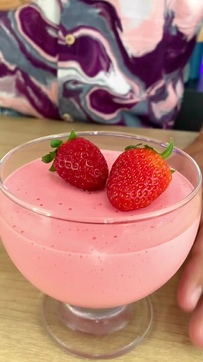 Mousse de Morango com 3 Ingredientes: Fácil e Deliciosa