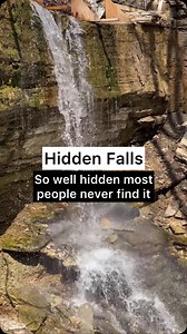 It’s nearly waterfall season and with all the heavy snow we just got in Minnesota, the waterfalls are going to be amazing this spring! Save this map and reel so you can find Hidden Falls in St. Paul, Minnesota! Hidden Falls is so well hidden, most people never find it. It took me a few tries and asking several people before I finally found it. The full loop is 1.3 miles and has beautiful views of the Mississippi River. There are no signs so save this reel and follow the trail to the red X in thi