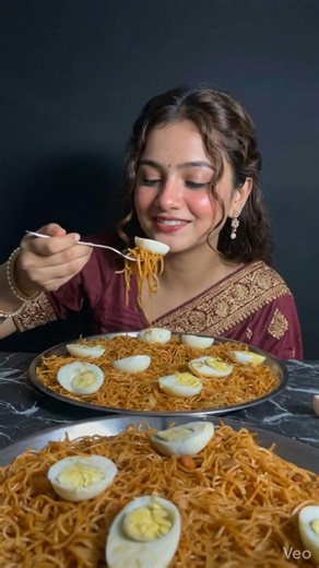 Mukbang ASMR Eating Chowmein & Eggs 🍜🥚 | Satisfying & Relaxing Eating Sounds | ASMR Mukbang #asmr