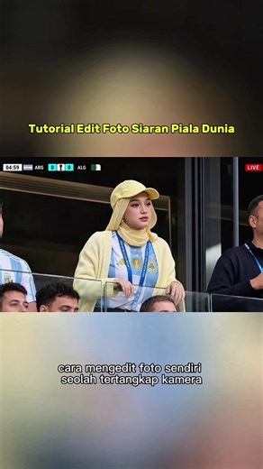 ⚽🔥 Tutorial Foto Jadi Siaran Langsung Piala Dunia 2026 TV Broadcast Viral! cara edit foto jadi penonton piala dunia 2026 foto AI stadion sepak bola viral tutorial foto live match TV broadcast cara membuat foto nonton final piala dunia AI AI football stadium crowd effect foto supporter tim nasional viral TikTok prompt Gemini foto pertandingan sepak bola prompt ChatGPT foto siaran langsung stadion edit foto jadi penonton VIP stadion foto seolah masuk kamera TV live AI sports broadcast photo tutor