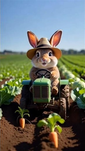 Small driver #petbunny #cute #bunny #mybunny #petrabbit #funnyanimal