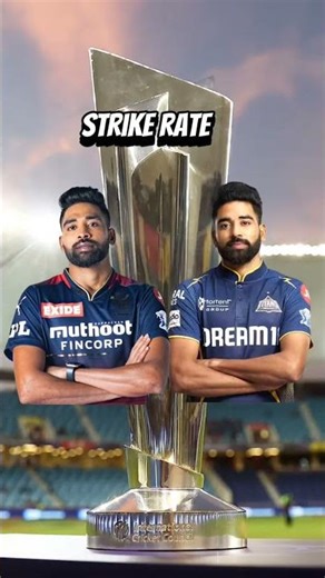RCB siraj 🆚 GT siraj ❤️🥰||full ipl comparison 😘😱#viral #cricket