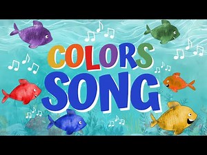 Color Fish Song for Kids | Sing Along and Learn Colors