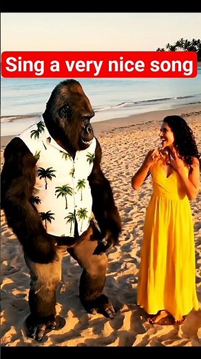 Funny Gorilla Singing and Dancing with His Wife | Animal Moments 2025 | Gorilla Couple Show