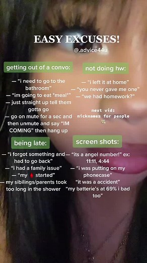 Top Excuses for Not Doing Homework and Ending Chats